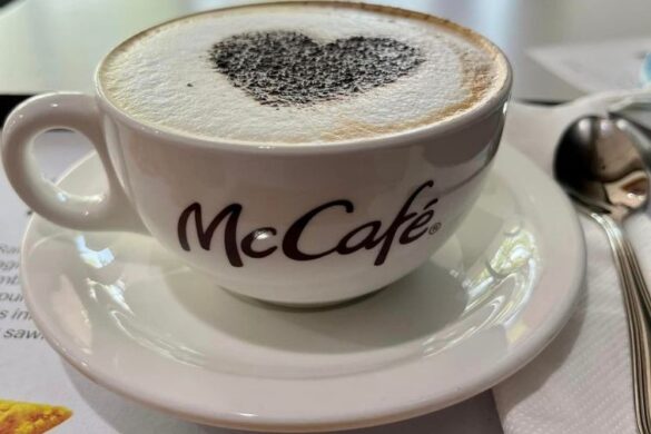 Mcdonalds in indonesia coffee
