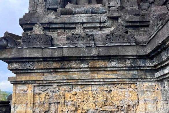 Carvings in Borobudur