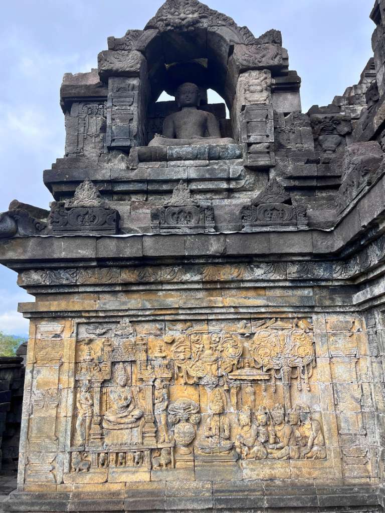 Carvings in Borobudur