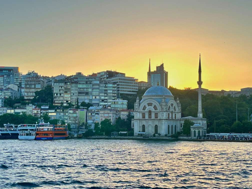 View of Istanbul from the river