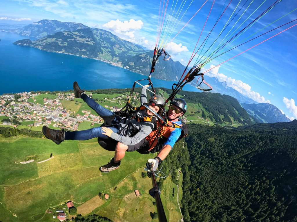 Paragliding in Lucerne