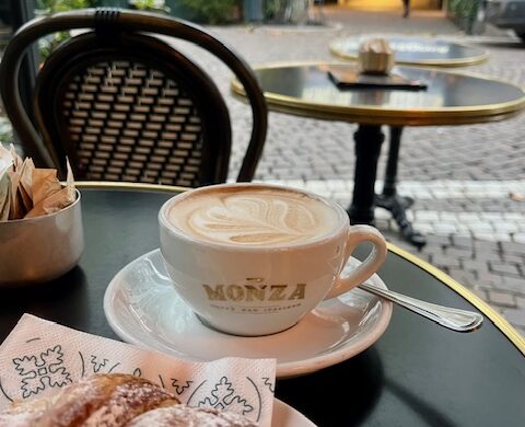 Coffee and croissant Coffee and croissant