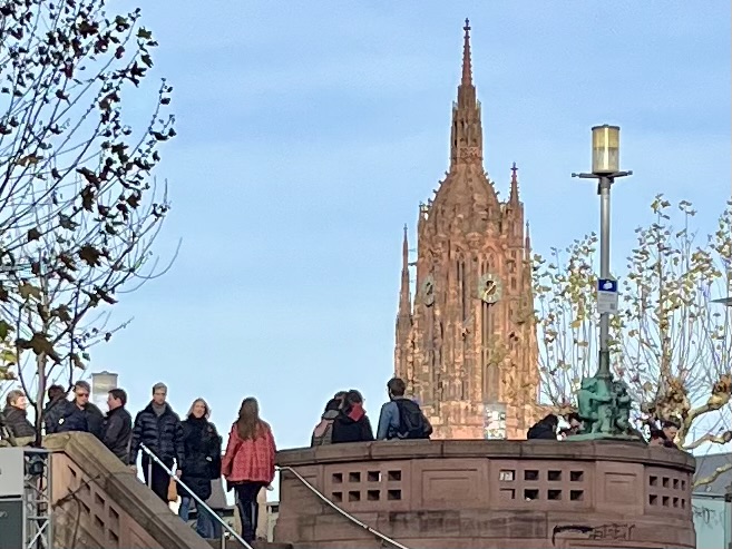 Frankfurt cathedral tower