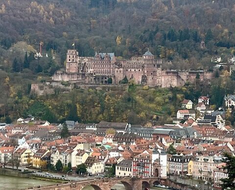 Heidelberg castle and bridge