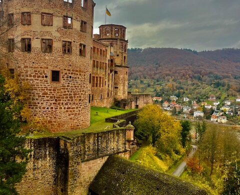 Heidelberg castle ruins