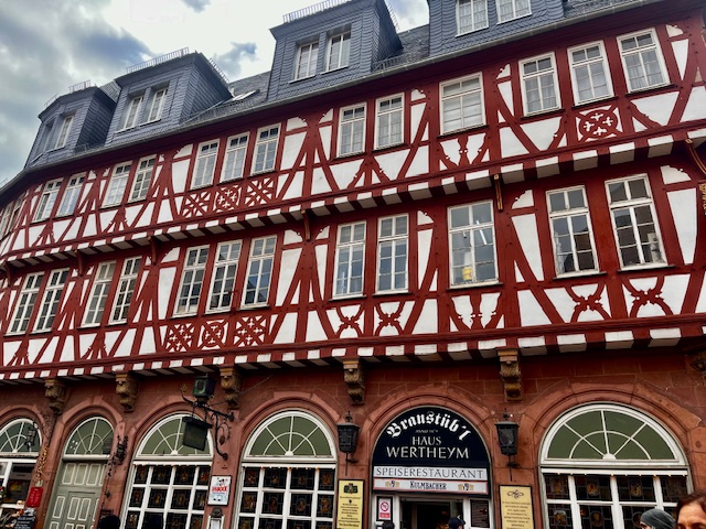 Half timbered house Frankfurt