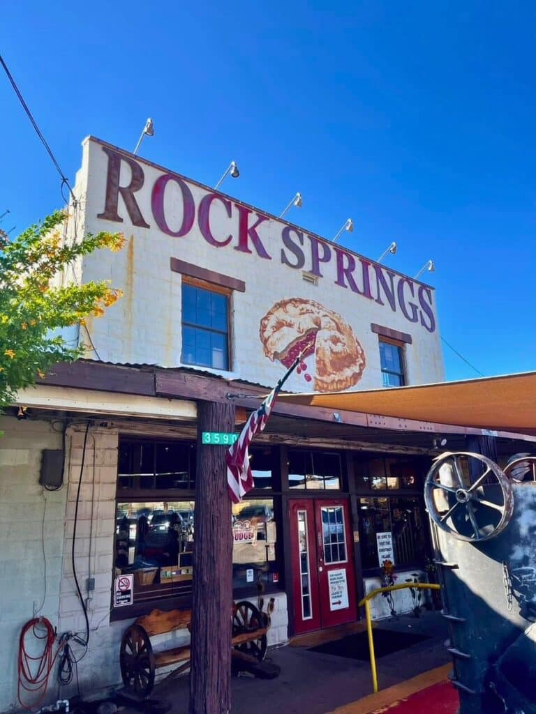 Rock Springs Cafe on way to Sedona