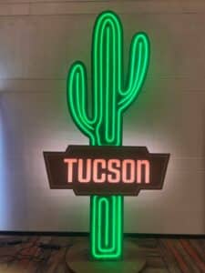 Tucson neon cactus