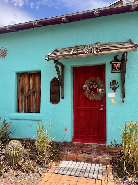 Barrio Viejo adobe home