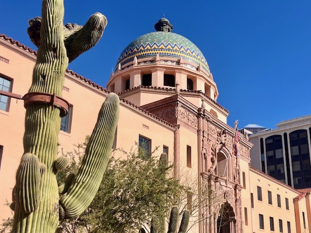 Pima County Historic Courthouse tile dome