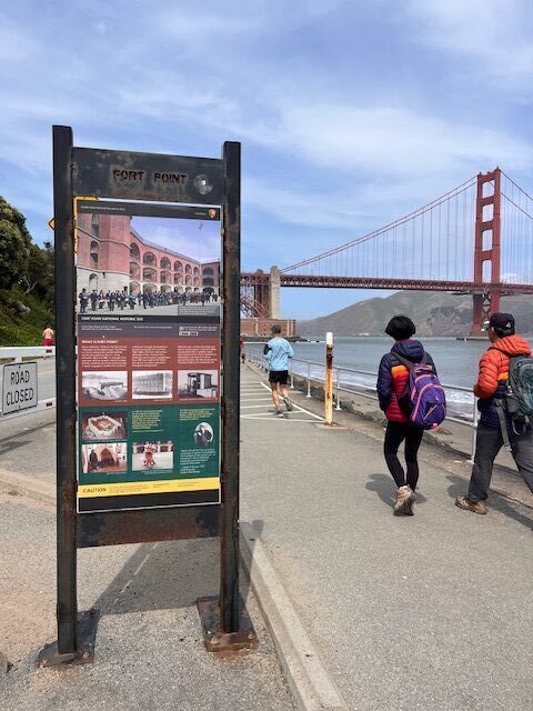 Fort Point sign