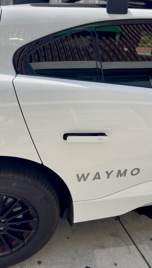 Waymo door handle