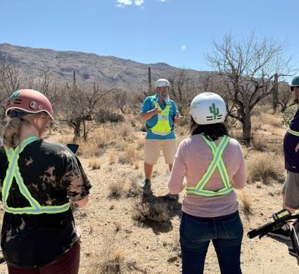 bike tour in saguaro national park