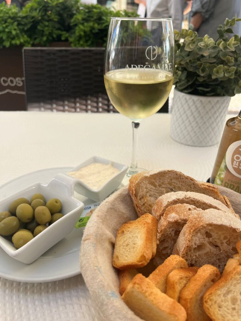 Bread and olives