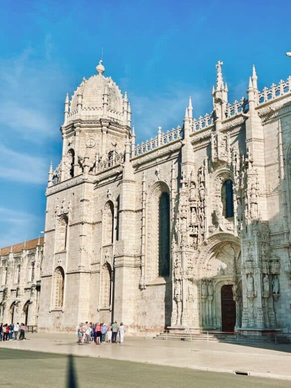 Exterior of Jeronimos Monastery