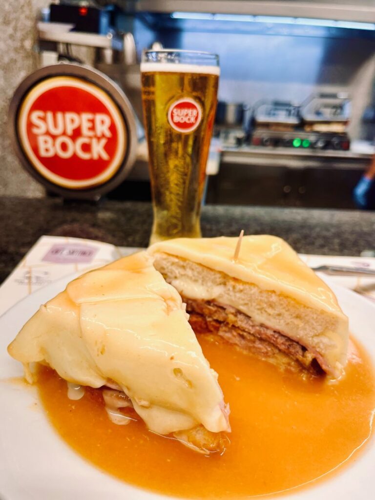 francesinha inside