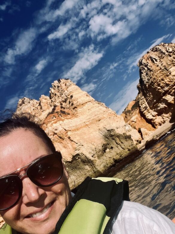 selfie in kayak in lagos selfie in kayak in lagos