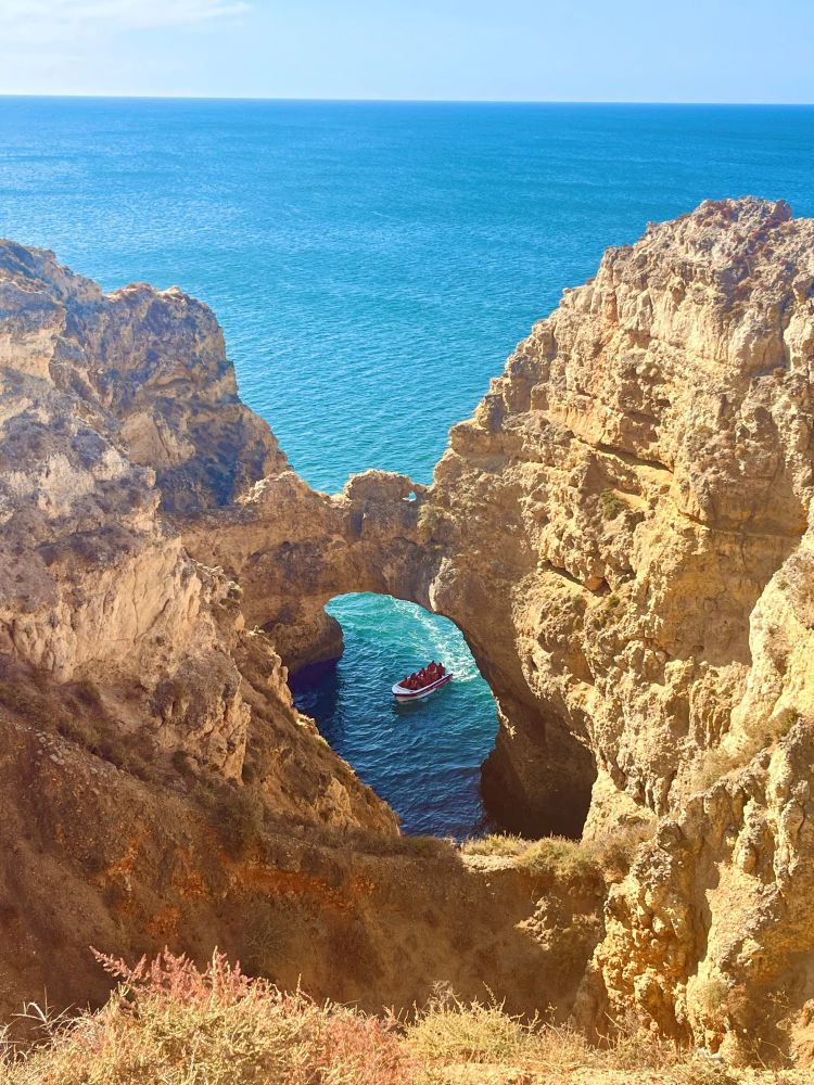 Algarve rock formation