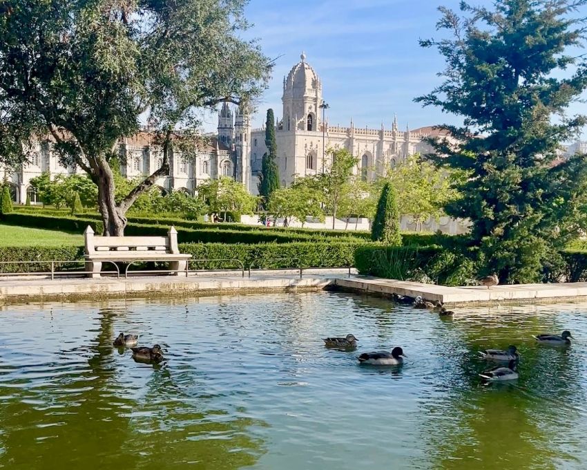 Empire Square Gardens in Belem