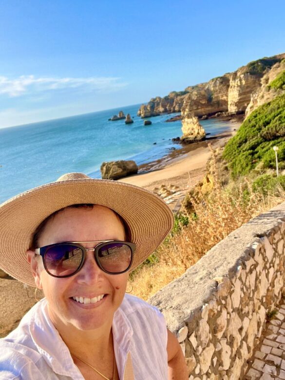 Me on the Lagos coastal walk