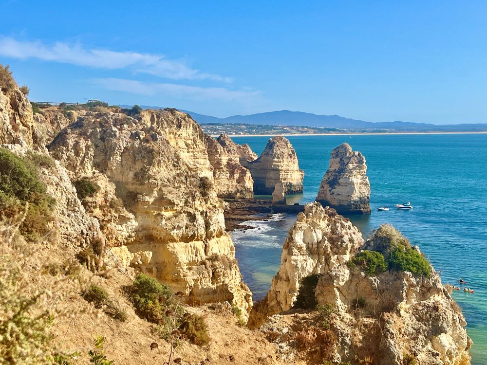 View of Algarve coast