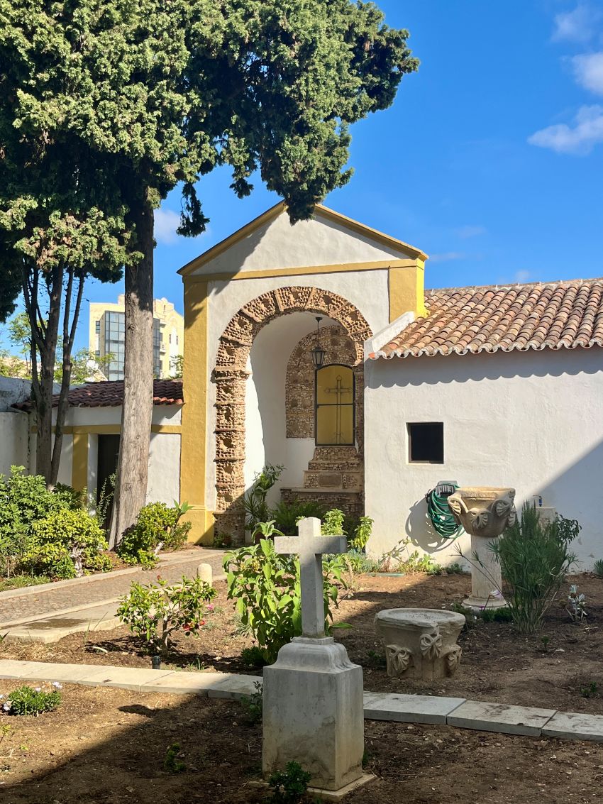 Bone Chapel Courtyard
