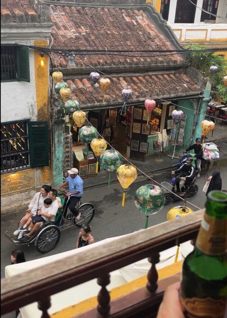 Morning Glory balcony view