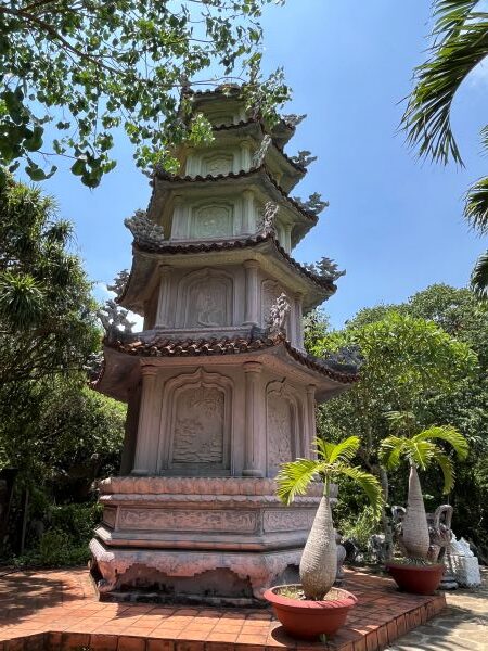 Pagoda at Marble Mountains