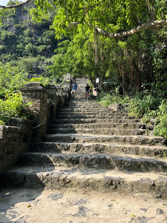 Steps at Mua Cave in Ninh Binh